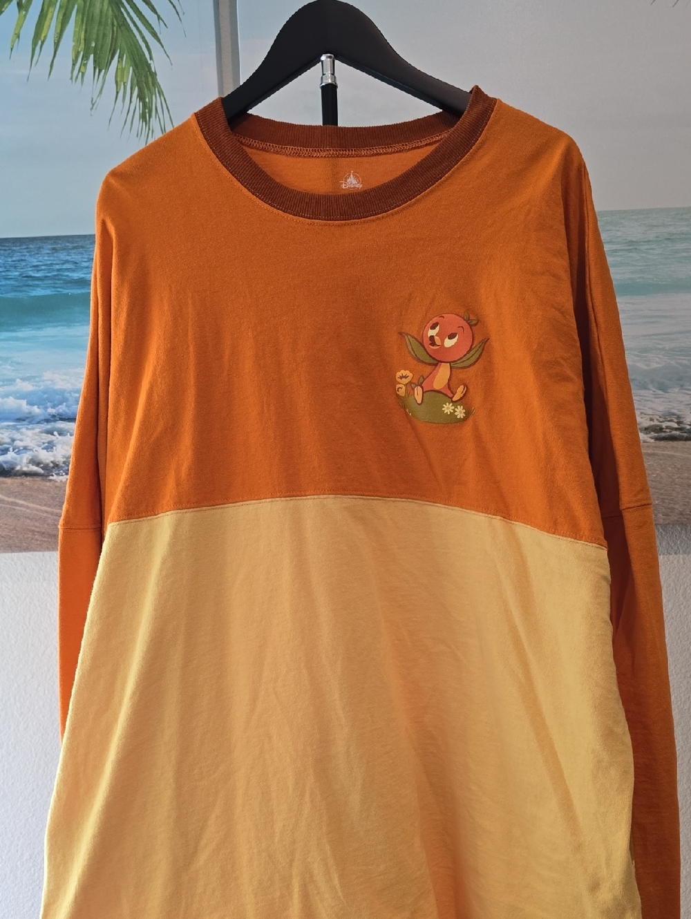 Disney EPCOT Orange BIRD Spirit Jersey Size Xxl